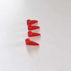 LEGO MINDSTORMS EV3 31313 Lot of Reddish Orange Propeller Replacement Parts